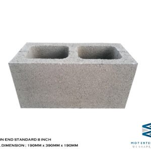 8 inch standard side view